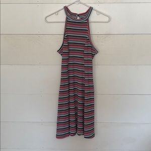 Striped summer dress.
